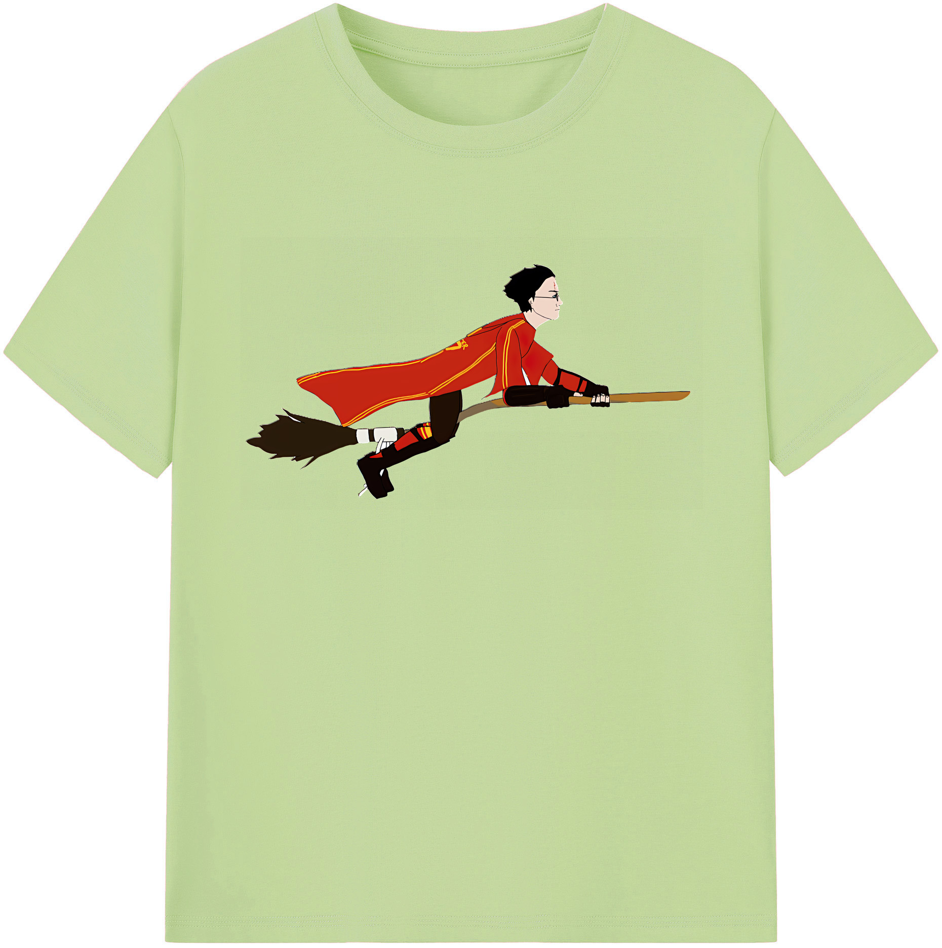 （画像用） Harry Potter ハリー・ポッターシリーズ 綿100％半袖Tシャツ（フロントプリント）